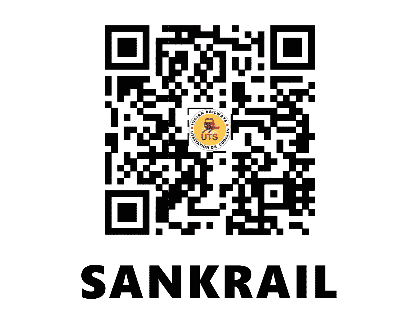 UTS QR Code for SANKRAIL - SEL - SE (WEST BENGAL)